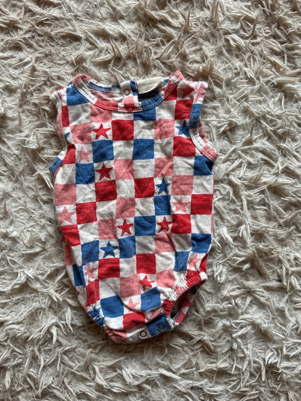 Spearmint Love Siix 100% Organic Cotton Romper Size 0-3 Months